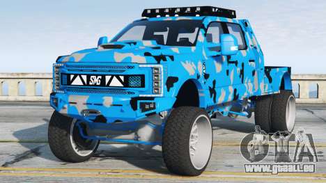 Ford F-350 Skoop Deep Sky Blue