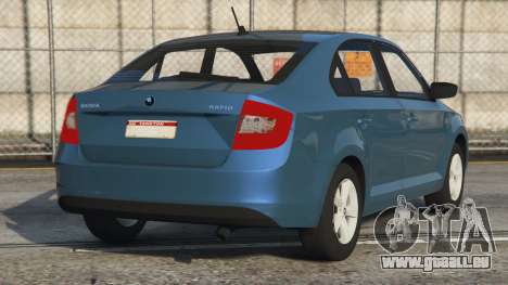 Skoda Rapid Blue Sapphire