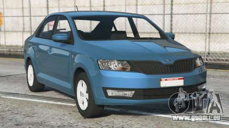 Skoda Rapid Blue Sapphire