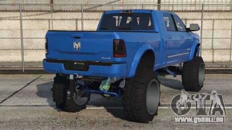 Ram Mega Cab Honolulu Blue