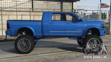 Ram Mega Cab Honolulu Blue