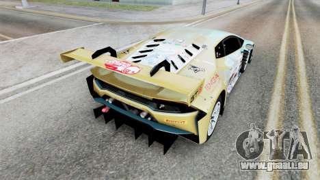 Lamborghini Huracan GT3 Powder Blue pour GTA San Andreas