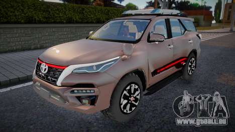 Toyota Fortuner TRD Facelift 2022 (Trial Version pour GTA San Andreas