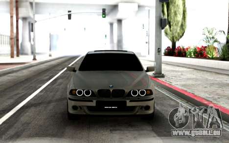 BMW E39 5-er Silver pour GTA San Andreas