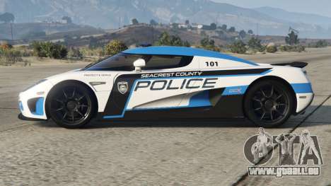 Koenigsegg CCX Hot Pursuit Police