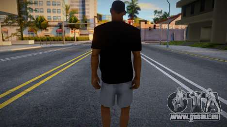 Man Black T-shirt pour GTA San Andreas