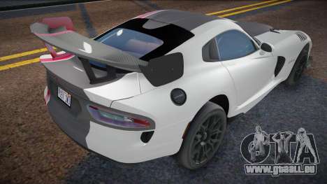 2016 Dodge Viper ACR v1.0 pour GTA San Andreas