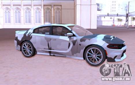 Dodge Charger SRT Hellcat Military pour GTA San Andreas