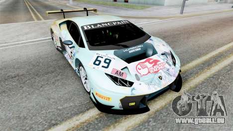 Lamborghini Huracan GT3 Powder Blue pour GTA San Andreas