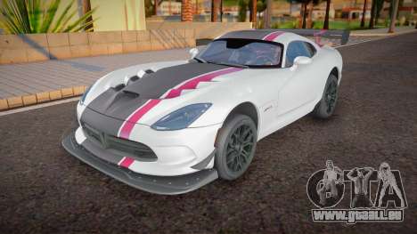 2016 Dodge Viper ACR v1.0 pour GTA San Andreas