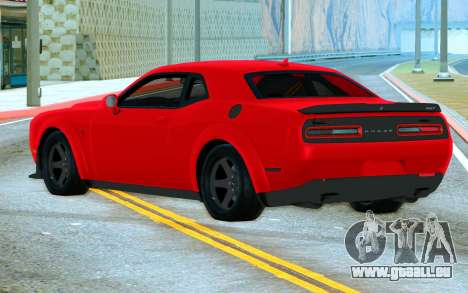 Dodge Challenger SRT Hellcat 2022 pour GTA San Andreas