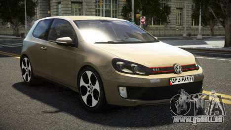 2010 Volkswagen Golf GTI Iran License plate pour GTA 4