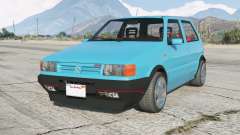 Fiat Uno Turbo i.e. (146) Dark Turquoise [Add-On] pour GTA 5