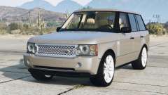 Range Rover Supercharged (L322) Napa [Add-On] pour GTA 5