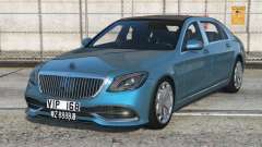 Mercedes-Maybach S 680 Rich Electric Blue [Add-On] pour GTA 5