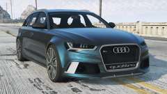 Audi RS 6 Blue Dianne [Replace] pour GTA 5