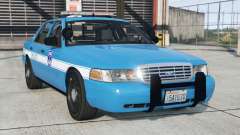 Ford Crown Victoria Police Bondi Blue [Add-On] pour GTA 5