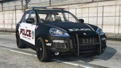 Porsche Cayenne Police Hot Pursuit [Replace] pour GTA 5