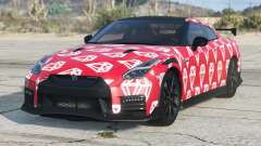Nissan GT-R Nismo Crayola Red pour GTA 5