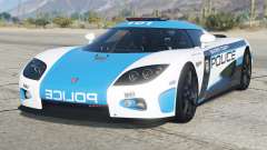 Koenigsegg CCX Hot Pursuit Police [Replace] pour GTA 5