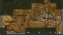 Western Style Map SA für GTA San Andreas Definitive Edition