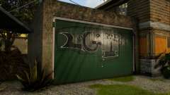 Grove CJ Garage Graffiti v3 für GTA San Andreas Definitive Edition