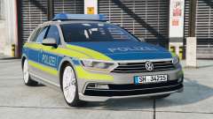 Volkswagen Passat Variant (B8) Polizei [Replace] pour GTA 5