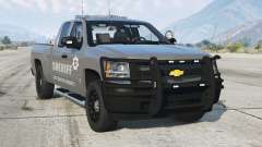 Chevrolet Silverado Pickup Police Suva Gray [Add-On] pour GTA 5