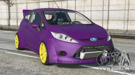 Ford Fiesta 3-door Wide Body Midnight [Replace] pour GTA 5