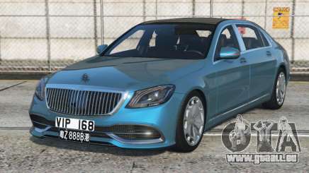 Mercedes-Maybach S 680 Rich Electric Blue [Add-On] pour GTA 5