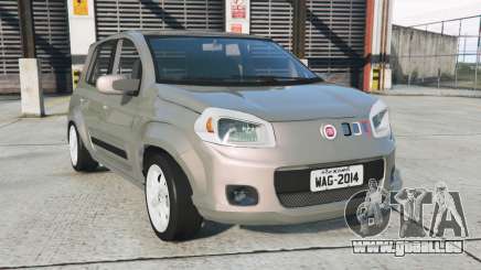 Fiat Uno 5-door (327) Gray Olive [Add-On] pour GTA 5
