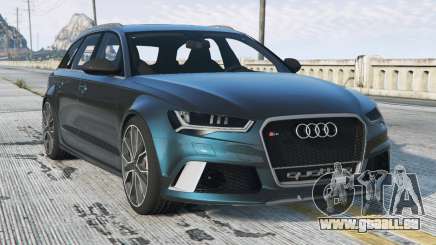 Audi RS 6 Blue Dianne [Replace] für GTA 5