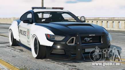 Ford Mustang GT Liberty Walk Police [Replace] pour GTA 5