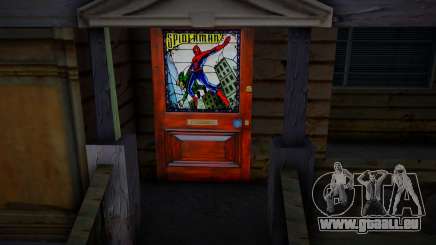 Stained Glass Door in CJ house pour GTA San Andreas