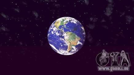 La planète Terre au lieu de la lune pour GTA San Andreas