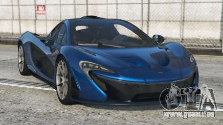 McLaren P1 Prussian Blue [Add-On] pour GTA 5
