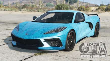 Chevrolet Corvette Spanish Sky Blue pour GTA 5