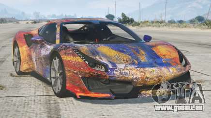 Ferrari 488 Pista Lapis Lazuli pour GTA 5