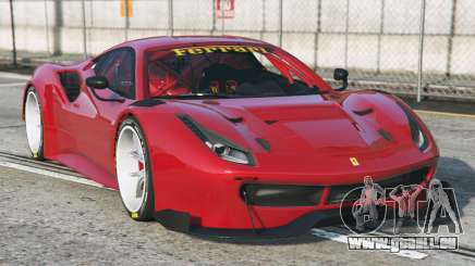 Ferrari 488 GT3 Evo Amaranth Red [Replace] pour GTA 5