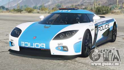 Koenigsegg CCX Hot Pursuit Police [Replace] pour GTA 5