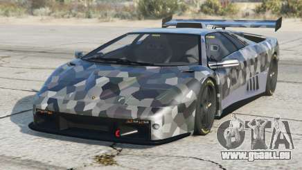 Lamborghini Diablo Oslo Gray pour GTA 5