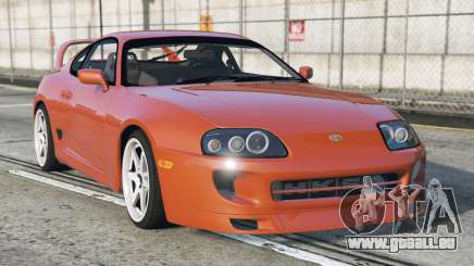 Toyota Supra Vivid Vermilion [Replace] pour GTA 5