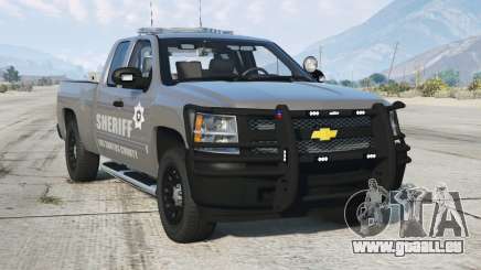 Chevrolet Silverado Pickup Police Suva Gray [Add-On] pour GTA 5