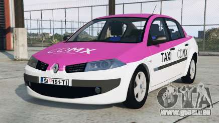 Renault Megane Mexico City Taxis [Add-On] pour GTA 5