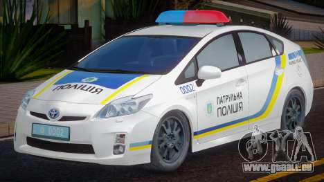 Toyota Prius Patrol Police Ukraine für GTA San Andreas