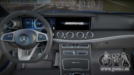 Mercedes-Benz E63s AMG UKR Plate pour GTA San Andreas