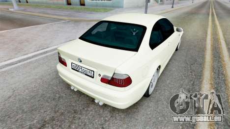 BMW M3 (E46) Isabelline pour GTA San Andreas