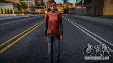 The Last Of Us - Ellie v1 pour GTA San Andreas