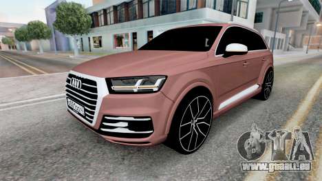 Audi Q7 (4M) 2016 pour GTA San Andreas