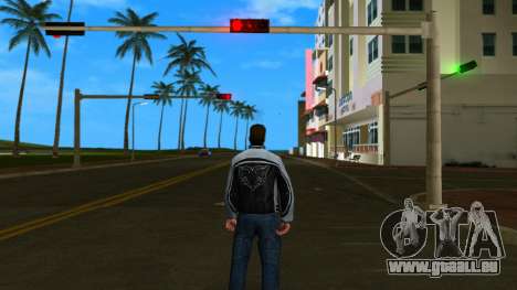 Tommy Albanian Motorcycle Gang Jacket für GTA Vice City